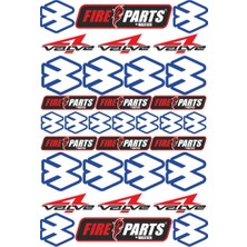 Stickermarket Bajaj Motosiklet Sticker Seti