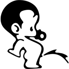 Stickermarket Bebek Beyaz Sticker