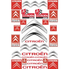 Stickermarket Citroen Sticker Seti