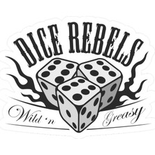 Stickermarket Dice Rebel Sticker