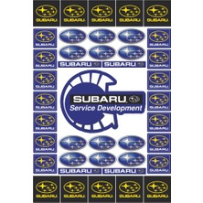 Stickermarket Subaru Sticker Seti
