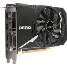 MSI NVIDIA GeForce GTX 1060 AERO ITX 3GB 192bit GDDR5 Ekran Kartı GTX 1060 AERO ITX 3G OC