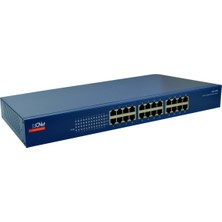 Cnet 24 Port 10/100/1000Mbps Tak-Kullan, Kur- Unut Rackmount Gigabit Switch Cgs-2400