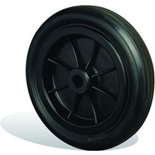 Burçlu, Kauçuk Plastik Jantlı Kauçuk Kaplı Tekerlek Çap: 300 - Zkr 300X50