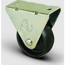 Sabit, Tabla Bağlantılı, Burçlu, Polipropilen Hafif Sanayi Tekerleği Çap:100 - Ep02 Mkm 100