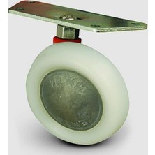 Oynak Tabla Bağlantılı, Burçlu, Poliamid Market Arabası Tekerleği Çap:70 - En01 Akz 70