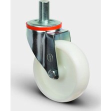 Oynak Pim Bağlantılı, Burçlu, Poliamid Hafif Sanayi Tekerleği Çap:150 - Em03 Zkz 150
