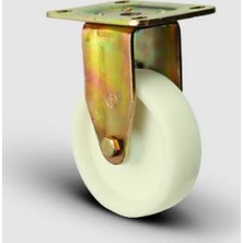 Sabit Tabla Bağlantılı, Bilya Rulmanlı, Poliamid, Ağır Sanayi Tekerleği Çap:200 - Ed02 Zbz 200