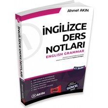 Akın Publishing Yargı Yayınları Yds Grammar İngilizce Ders Notları 47. Baskı