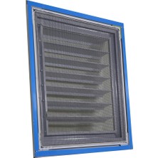 Simge 35X45 Beyaz Alüminyum Menfez Banyo Ve Wc Havalandırma Panjur