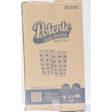 Polente 500 Adet Kullan At Krton Bardak 7 Oz 50'li x 10 Paket 500 Adet