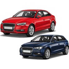 Audi A3 Siyah 4D Havuzlu Paspas 2012 ve Üzeri HB-SD A+ Plus