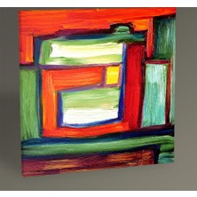 Tablo 360 - Soyut Yağlı Boya Tablo 70X70