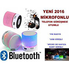 Bawerlin Kbw-353 S3 Işıklı Bluetooth Speaker Fm/Sd/Usb