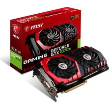 MSI NVIDIA GeForce® GTX 1070 Ti Gaming 8GB 256-bit GDDR5 PCI Express x16 3.0 Ekran Kartı