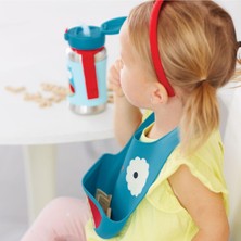 Skip Hop Zoo Silikon Önlük - Baykuş
