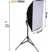 Deyatech Profesyonel Softbox 50*70 Sürekli Işık