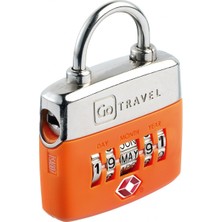 Go Travel Birthday Şifreli Bagaj Kilidi 355 / TURUNCU - STD