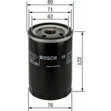 BOSCH SKODA FABIA Yağ Filitresi 1999 - 2004 (056115561G)