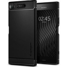 Spigen Sony Xperia XZ1 Kılıf Rugged Armor Black - G11CS22411