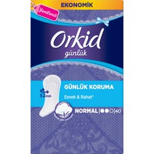Orkid Günlük Ped Normal Ekonomik Paket 40 Ped