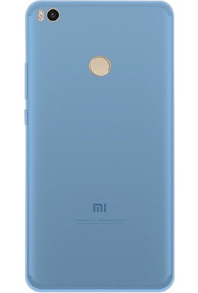 Teleplus Xiaomi Mi Max 2 İnce Silikon Kılıf Mavi