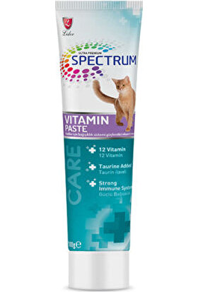 Spectrum 12 Vitamin Paste Bağışıklık Sistemi Güçlendirici Kedi Macunu 100 Gr