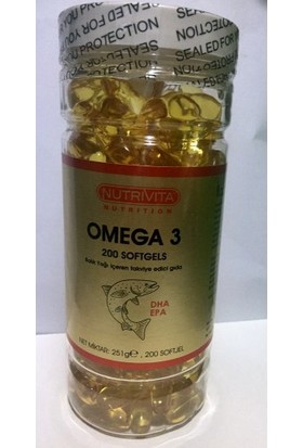 Nutrivita Omega 3 Balık Yağı