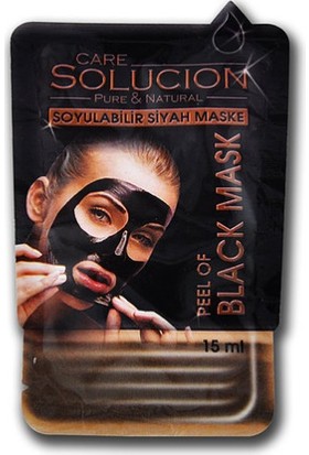 Care Solucion Soyulabilir Siyah Maske 15 ml.