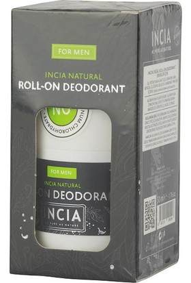 INCIA Doğal Roll-On Deodorant Erkekler İçin