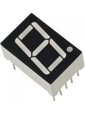 Gimax Ortak Katot Kırmızı 7 Segment 14Mm  Display