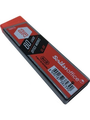 Scrikss Office 0.5 mm 2B Kalem Ucu Min 60 lı