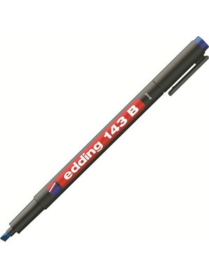 Edding 143B Permanent Asetat Kalemi Renk - Mavi