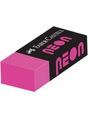 Faber-Castell 1785000 Renkli Pembe Neon Silgi