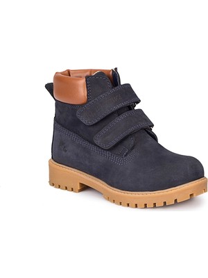 Lumberjack River Lacivert Erkek Çocuk Çocuk Deri Bot