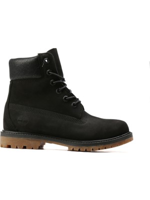 Timberland Siyah Kadın Botu A1K38 6in Premium Boot W