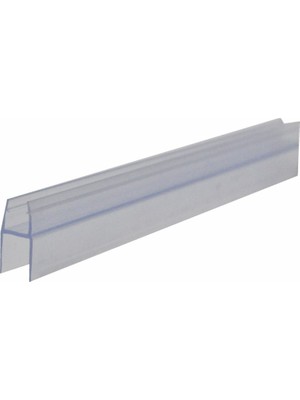 Bereket Şeffaf Cam Balkon Fitili 10Mm H250Cm Büyük H Çiftli