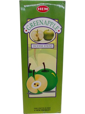 Hem Tütsü  Yeşil Elma Çubuk Tütsü 20li (Green Apple)