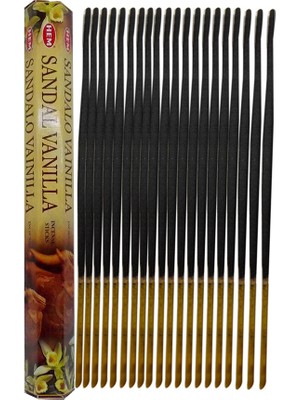 Hem Tütsü Sandal Vanilya Tütsü - Sandal Vanilla Incense Sticks 20li