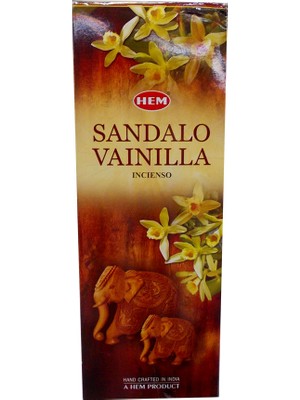 Hem Tütsü Sandal Vanilya Tütsü - Sandal Vanilla Incense Sticks 20li