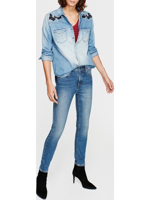 Mavi Kadın Tess 90s Vintage Indigo Jean Pantolon 100328-24523