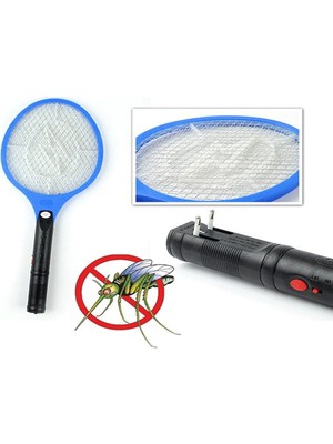 Wildlebend Elektronik Sinek Öldürücü Raket (Şarjlı)