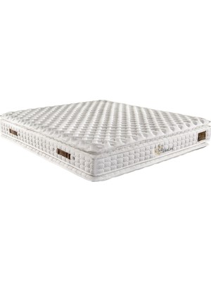 Mobpazar İdaş Jewelry Çift Padli  Yaylı Yatak Çift Kişilik 140X200 Cm.