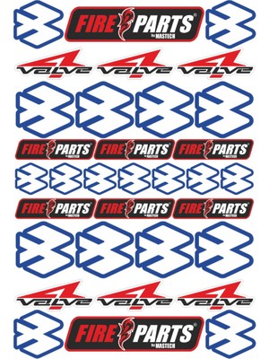 Stickermarket Bajaj Motosiklet Sticker Seti