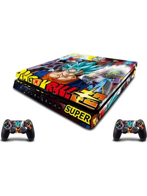 Stickermarket PS4 Slim Dragon Ball Sticker Seti