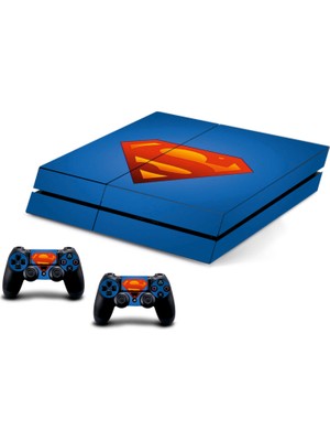 Stickermarket PS4 Fat Superman Sticker Seti