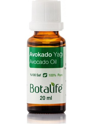 Botalife %100 Saf Doğal Avokado Yağı(persea gratissima oil) 20 ml