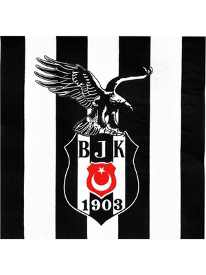 Balon Evi Orijinal Lisanslı Beşiktaş 16'lı Kağıt Peçete