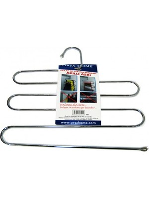 Modatools Askı Akıllı Pantolon Dolap İçi Metal  15655