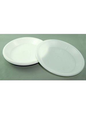 Modatools Plastik Tabak 17cm. 30 Lu Tek Kullanımlık 3759